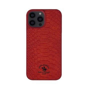 Красный кожаный чехол Santa Barbara Polo Knight для iPhone 12 Pro 1519-12-Pro фото
