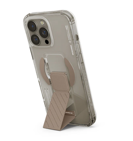 Чехол Skinarma Axon (Mag-Charge + Grip-Stand) для iPhone 16 Pro Max Champagne SK-2024IPP69-AXON-GLD фото