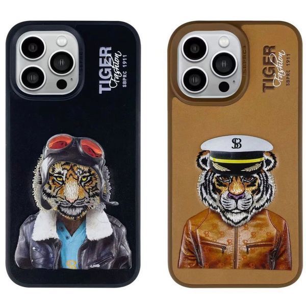 Чохол Santa Barbara Polo Fashion Tiger для iPhone 14 Pro Чорний 2060-14-Pro фото
