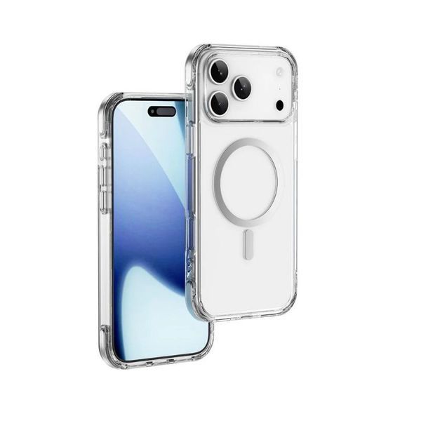 Чехол WiWU MCC-702 Titanium Magnetic Shield Case для iPhone 17 Pro Clear  MCC-702-clr-17Pro фото