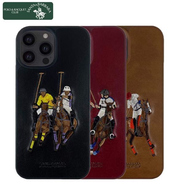 Чохол Santa Barbara Polo Jockey для iPhone 13 Pro Max Чорний 1514-13-Pro-Max фото