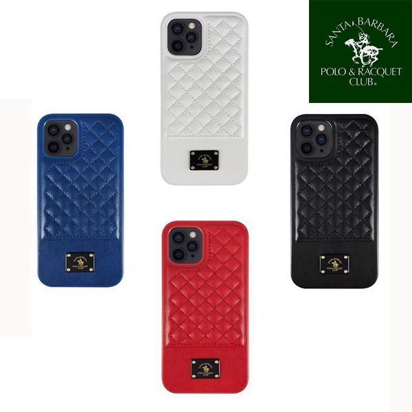 Шкіряний чохол для iPhone 12 Santa Barbara Polo Bradley Білий 13-12 фото