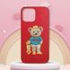 Чохол Santa Barbara Polo Bear Crete для iPhone 13 Червоний 2063-13 фото 8