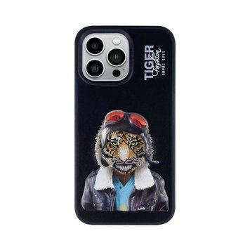 Чохол Santa Barbara Polo Fashion Tiger для iPhone 14 Plus Чорний 2060-14-Plus фото