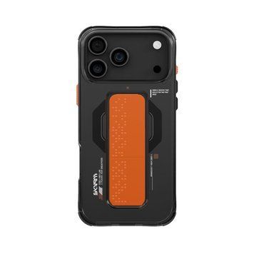 Чохол Skinarma Haxa (Mag-Charge + Grip-Stand) для iPhone 17 Pro Max Graphite SK-2025IPP6.9-HAXA-GRA фото