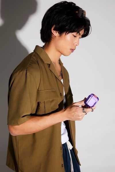 Чохол SkinArma Saido для Airpods Pro Purple SK-AP2SAIDO-1PUR фото