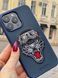 Чехол Santa Barbara Polo Patti Яростный тигр для iPhone 15 Pro Max Синий 3032-15-Pro-Max фото 3