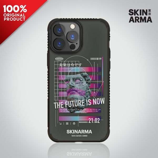 Прозрачно-черный чехол Skinarma Mirai для iPhone 13 Pro (6.1) Smoke 1501-13-Pro фото