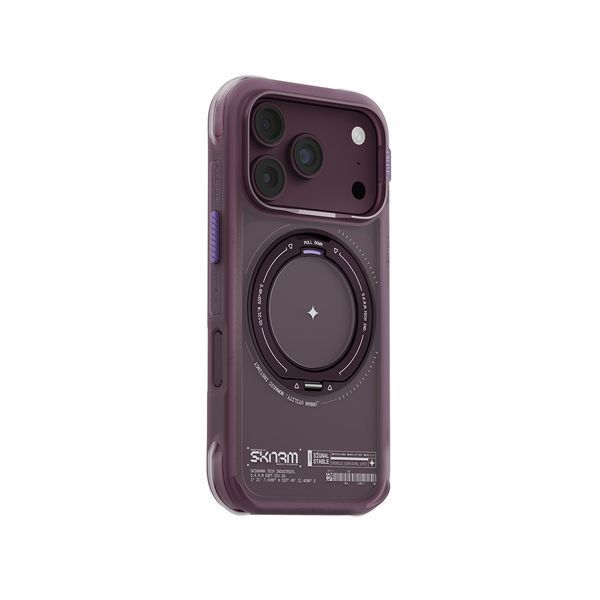 Чохол Skinarma Atlas (2026) (Mag-Charge + Drift-Node&trade; Bumper) для iPhone 18 Pro Burgundy SK-2026IPP6.3-ATLAS-BUR фото