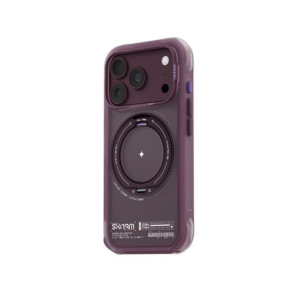Чохол Skinarma Atlas (2026) (Mag-Charge + Drift-Node&trade; Bumper) для iPhone 18 Pro Burgundy SK-2026IPP6.3-ATLAS-BUR фото