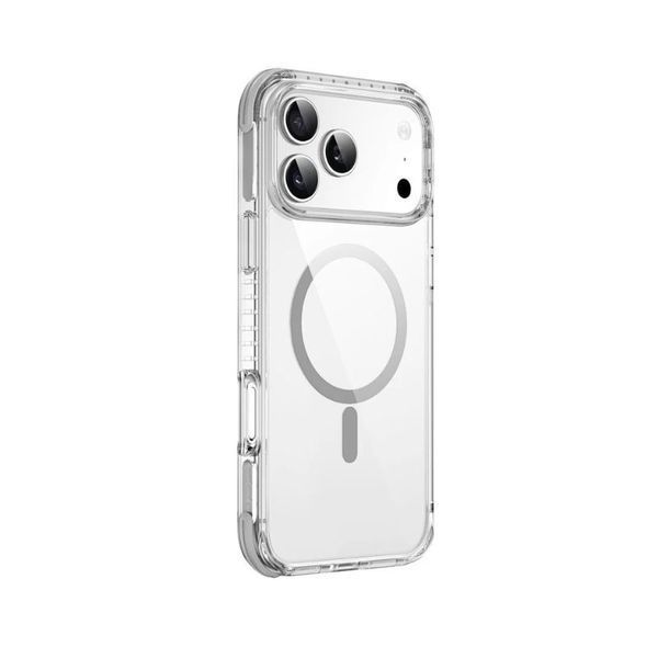 Чехол WiWU HCC-203 Hybrid Magnetic Clear Case 3D для iPhone 17 Pro Gray HCC-203-gr-17Pro фото