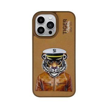 Чохол Santa Barbara Polo Fashion Tiger для iPhone 14 Коричневий 2059-14 фото