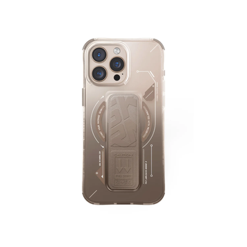 Чохол Skinarma Helio (Mag-Charge + Grip-Stand) для iPhone 16 Pro Max Champagne SK-2024IPP69-HELIO-GLD фото