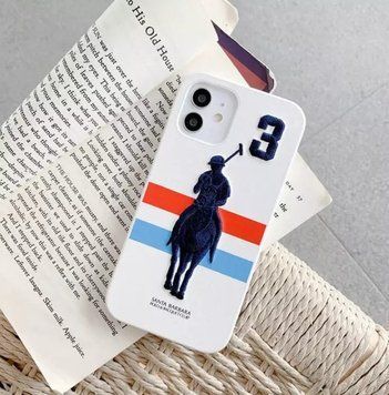 Шкіряний чохол для iPhone 13 Pro Max Santa Barbara Polo Garner Білий 1521-13-Pro-Max фото