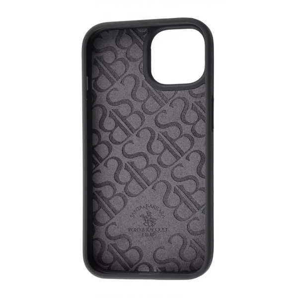 Чехол Santa Barbara Polo Blaise Leather с подставкой для iPhone 15 Pro Gray 111561-1 фото