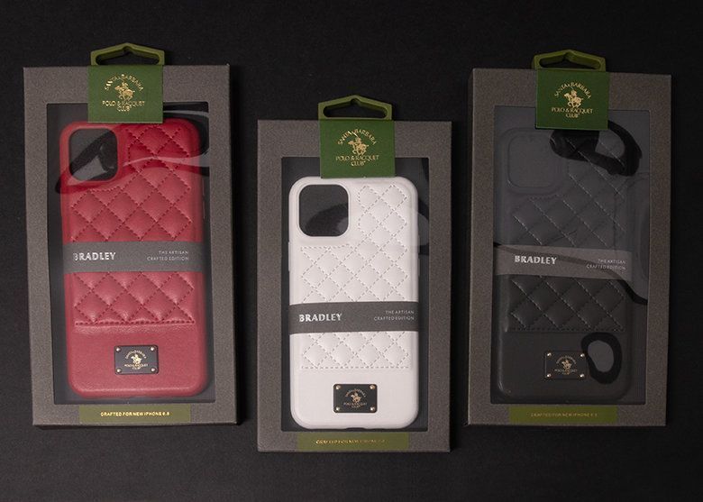 Шкіряний чохол для iPhone 12 Pro Santa Barbara Polo Bradley Чорний 10-12-Pro фото