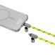 Ремінець для телефону з вбудованим кабелем Skinarma Dyno VE Lanyard with Integrated USB-C to USB-C Cable NITEGLOW SK-DYVE-CBLCC-GLOW фото 4