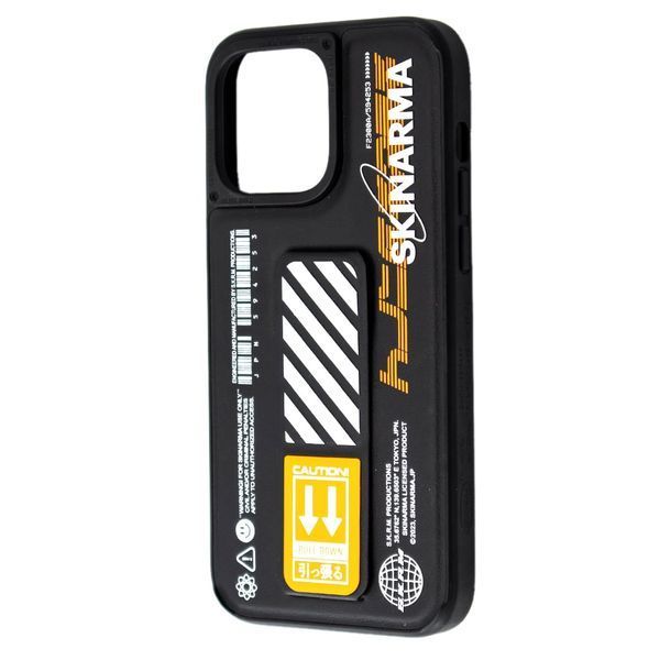 Чохол Skinarma Shingoki з підставкою для iPhone 14 Pro Max Black/Orange SK-IP14PM-SGOKI-ORG фото