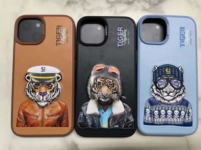 Чохол Santa Barbara Polo Fashion Tiger для iPhone 14 Pro Max Чорний 2060-14-Pro-Max фото