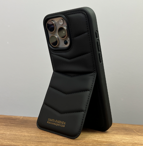 Чехол Santa Barbara Polo Clyde с подставкой для iPhone 15 Pro Black 112072-1 фото