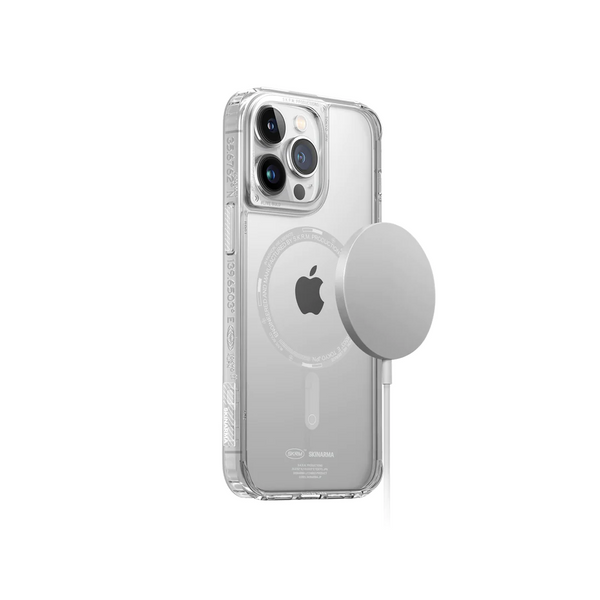 Чехол для Iphone 15 Pro Max 6.7 Skinarma Saido (2023) Mag-Charge Clear SK-2023IPP67-SDOMS-CLR фото