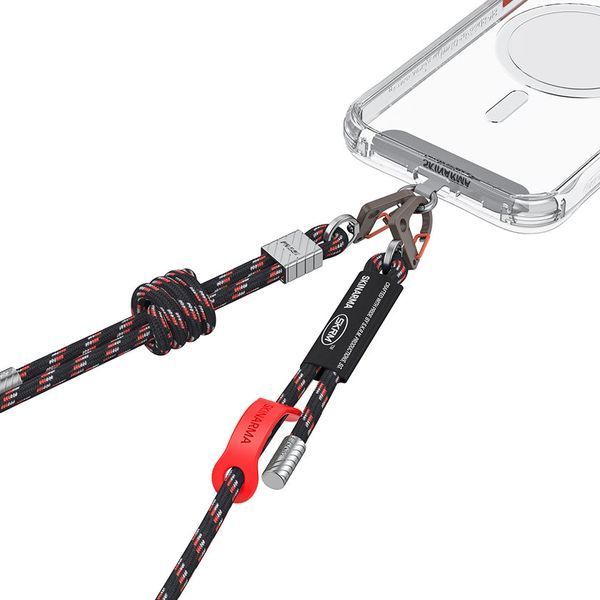 Чехол для Iphone 15 Pro Max 6.7 Skinarma Saido (2023) Mag-Charge Clear SK-2023IPP67-SDOMS-CLR фото