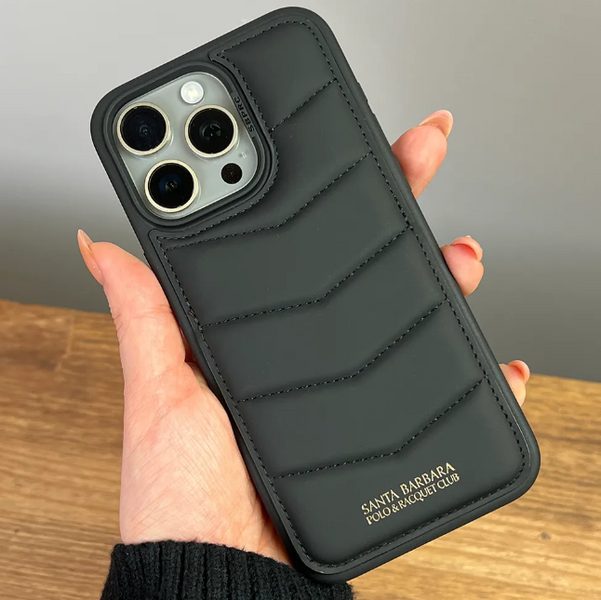 Чехол Santa Barbara Polo Clyde с подставкой для iPhone 15 Pro Black 112072-1 фото