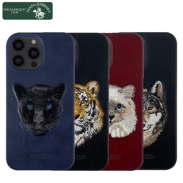 Чехол с вышивкой "Пантера" Santa Barbara Polo Savanna для iPhone 13 Pro 1523-13-Pro фото
