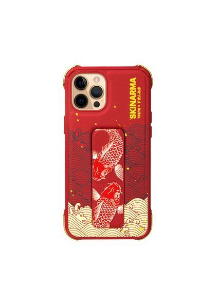 Красный чехол Skinarma Nami iPhone 12 Pro (6.1) Red SK-IP1261-NAMRE545 фото