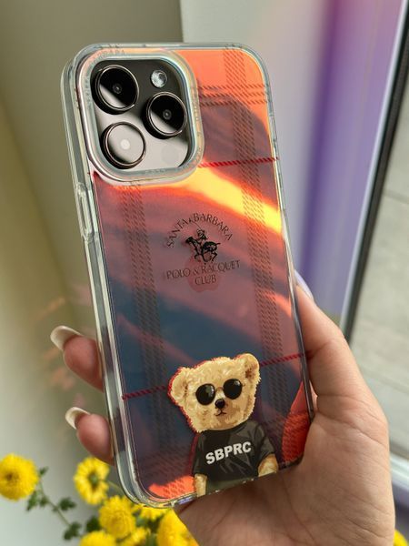 Чехол Santa Barbara Polo Naldo Bear для iPhone 14 Pro Crystal Clear 3006-14-Pro фото