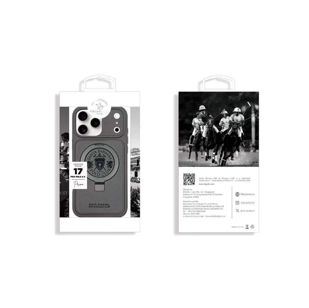 Чoхол Santa Barbara Polo Primo для iPhone 17 Pro Max Titanium Gray 111680-2 фото
