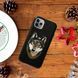 Чехол Santa Barbara Polo с вышивкой "Волк" для iPhone 11 Pro Max из кожи 101-11ProMax фото 3