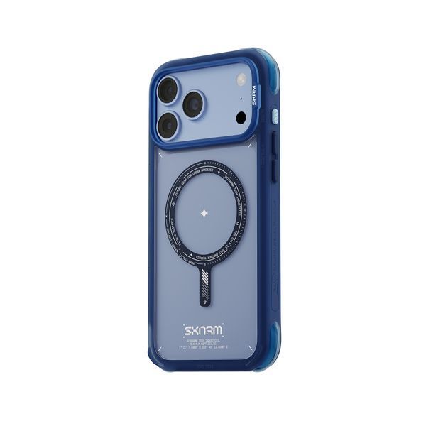 Чохол Skinarma Avion (2026) (Mag-Charge + Drift-Node&trade; Bumper) для iPhone 18 Pro Max Blue SK-2026IPP6.9-AVION-BLU фото
