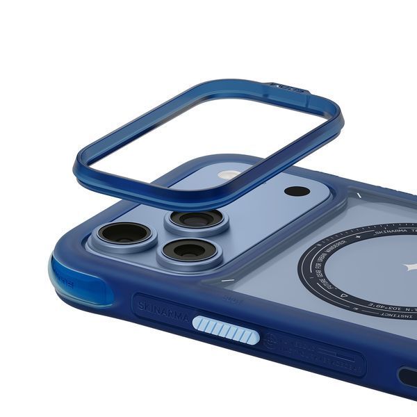 Чохол Skinarma Avion (2026) (Mag-Charge + Drift-Node&trade; Bumper) для iPhone 18 Pro Max Blue SK-2026IPP6.9-AVION-BLU фото