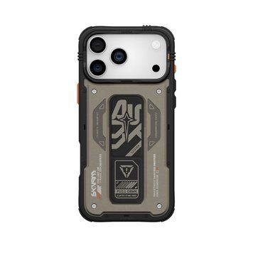 Чохол Skinarma Aegis Mag-Charge для iPhone 17 Pro Grey SK-2025IPP6.3-AEGIS-GRY фото