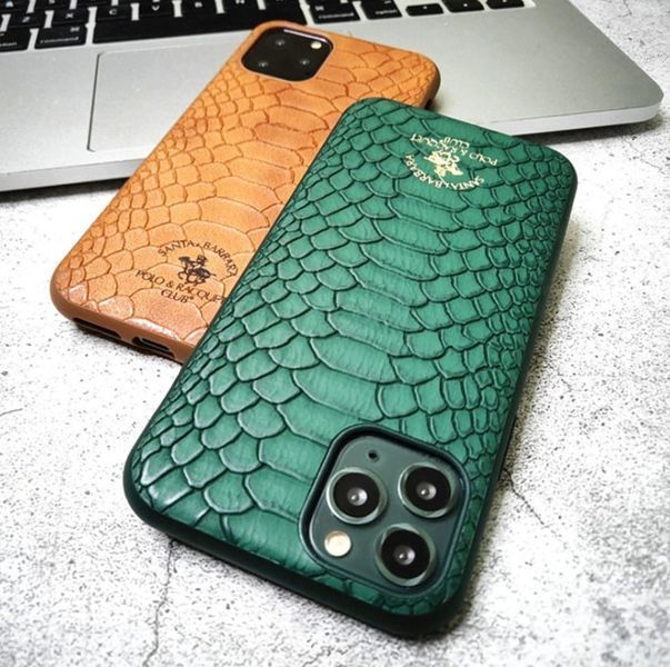 Зеленый чешуйчатый чехол Santa Barbara Polo Knight для iPhone 11 Pro Max 45-11-Pro-Max фото