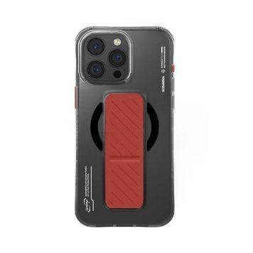 Чехол Skinarma Axon (Mag-Charge + Grip-Stand) для iPhone 16 Pro Black SK-2024IPP63-AXON-BLK фото